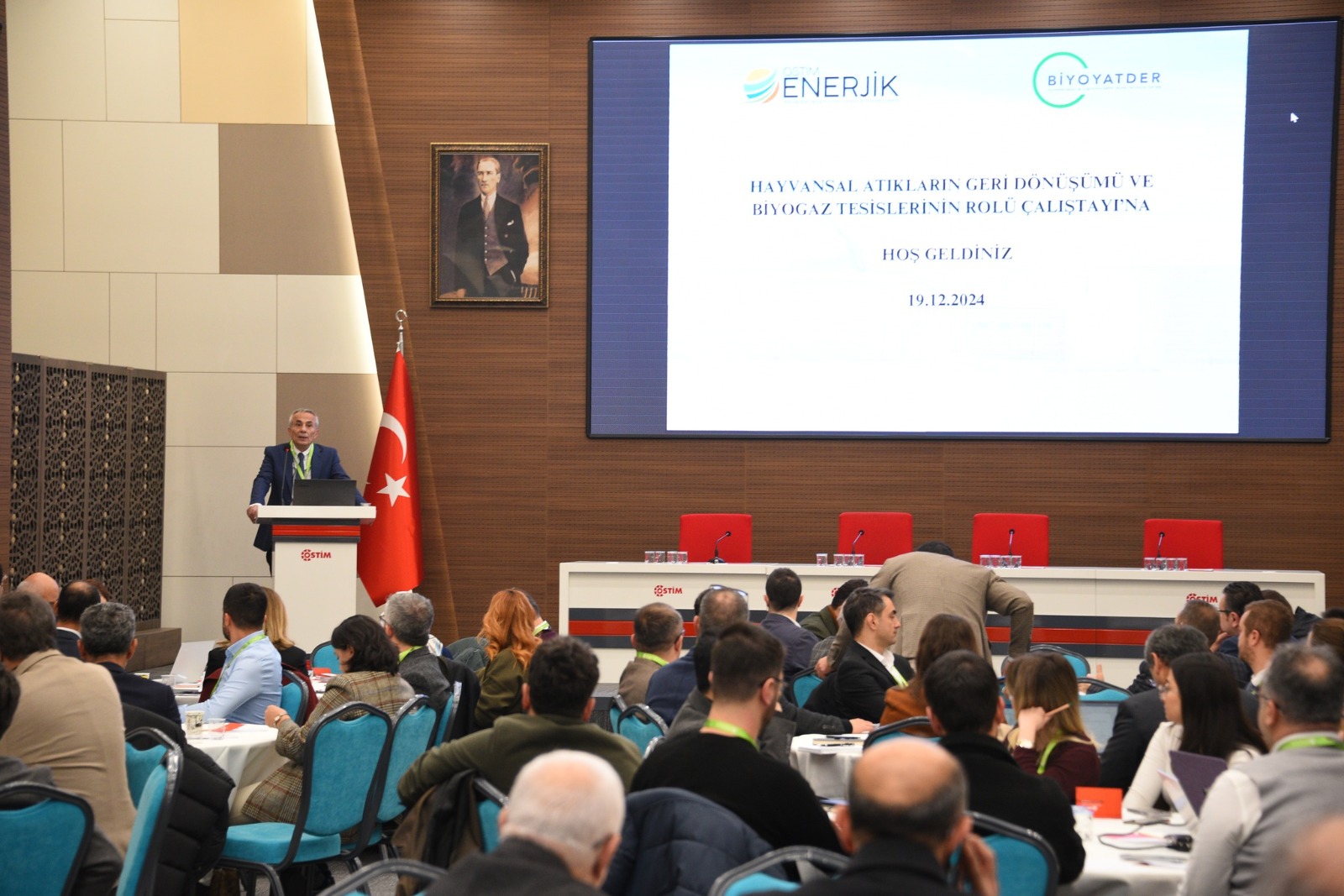 'HAYVANSAL ATIKLARIN GERİ DÖNÜŞÜMÜ VE BİYOGAZ TESİSLERİNİN ROLÜ' ÇALIŞTAYI - 19.12.2024