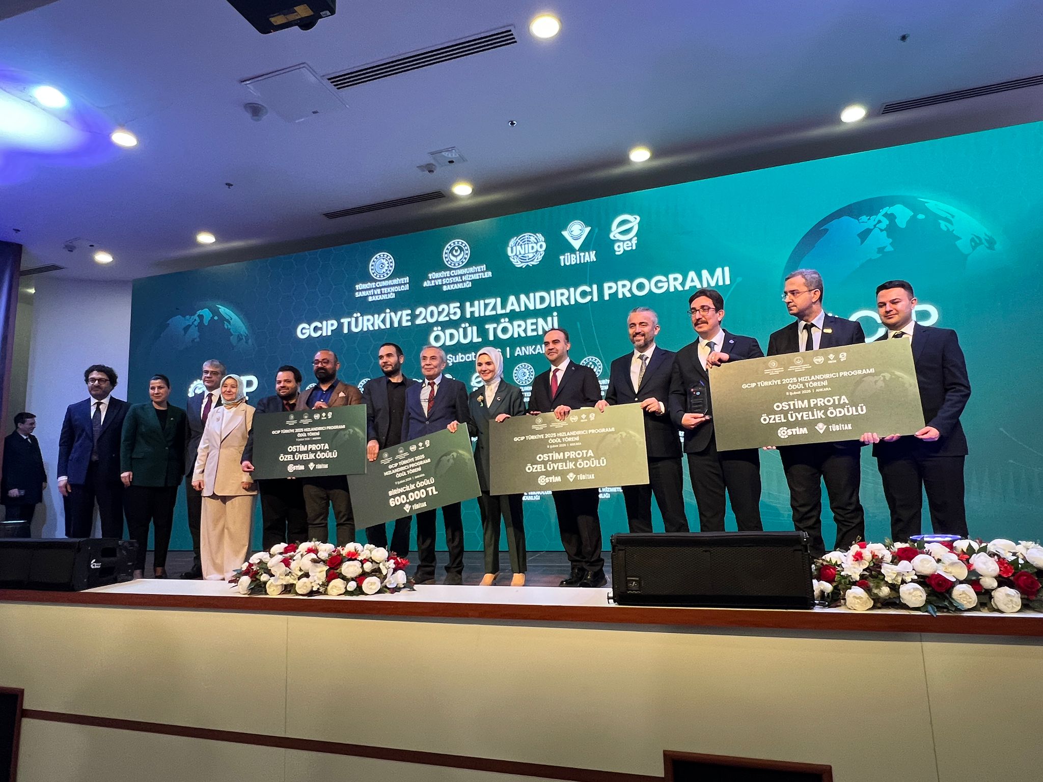 OSTİM Enerjik GCIP Türkiye 2025 Ödül Töreni’ne Katıldı